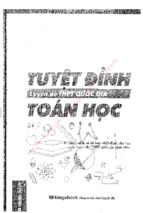 Tuyệt đỉnh luyện đề thi quốc gia toán