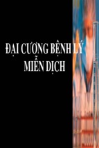 đại cương bệnh lý miễn dịch 1