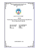 Giải pháp nâng cao hiệu quả hoạt động kinh doanh nhập khẩu xăng dầu của công ty xăng dầu quân đội.1