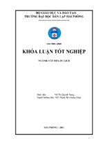 Khóa luận nâng cao hiệu quả khai thác nghệ thuật ca huế trong du lịch