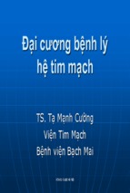 đại cương về tim mạch