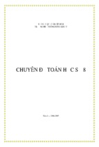Chuyên đề toán học số 8