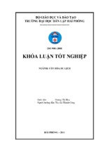 Khóa luận một số giải pháp nhằm nâng cao hiệu quả chính sách xúc tiến hỗn hợp trong hoạt động kinh doanh lữ hành tại công ty tnhh tm và dvdl long huy