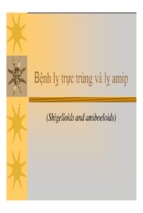 Bệnh lỵ trực trùng và lỵ amip