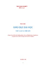 Giáo trình giáo dục đại học việt nam và thế giới