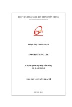 Enodeb trong lte luận văn th.sĩ