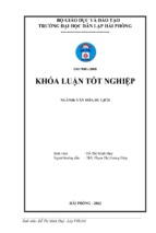 Khóa luận ẩm thực chay huế và khả năng khai thác trong du lịch