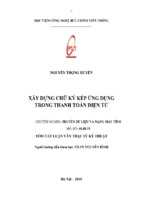 Ttlv nguyen trong huyen luận văn th.sĩ