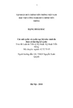 Các mã cyclic và cyclic cục bộ trên vành đa thức có hai lớp kề cyclic luận văn th.sĩ