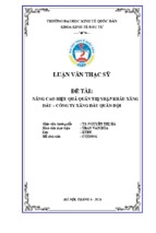 Luận văn   hoàn thiện quản trị nhập khẩu xăng dầu tổng công ty xăng dầu quân đội.