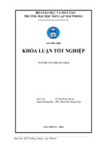 Khóa luận khai thác một số lễ hội tiêu biểu ở thanh hóa phục vụ phát triển du lịch