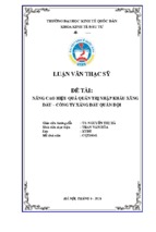 Luận văn   hoàn thiện quản trị nhập khẩu xăng dầu tổng công ty xăng dầu quân đội..