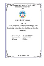 Giải pháp nâng cao hiệu quả hoạt động kinh doanh nhập khẩu xăng dầu của công ty xăng dầu quân đội (2)