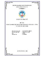 Luận văn   thực trạng giải pháp hoàn thiện quản trị nhập khẩu xăng dầu tổng công ty xăng dầu quân đội.....