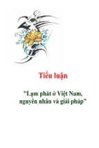 Lạm phát ở việt nam, nguyên nhân và giải pháp