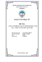 Luận văn   hoàn thiện quản trị nhập khẩu xăng dầu tổng công ty xăng dầu quân đội..