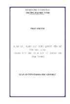 đánh giá năng lực giải quyết vấn đề của học sinh trong dạy học toán lớp 11 trung học phổ thông