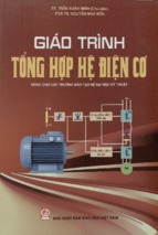 Giáo trình tổng hợp hệ điện cơ dùng cho các trường đào tạo hệ đhkt  trần xuân minh, nguyễn như hiển