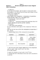 Giáo án tiếng anh 8