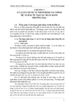 Một số giải pháp nhằm nâng cao và hoàn thiện công tác thẩm định tài chính dự án đầu tư tại sở giao dịch