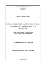 Luận văn thạc sỹ luật học cơ chế bảo vệ và thúc đẩy nhân quyền khu vực asean   thực trạng, viễn cảnh và tác động của nó đến việt nam