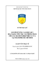 Microsoft word   giải pháp nâng cao hiệu quả hoạt động tiêu thụ văn phòng phẩm cho các doanh nghiệp nhỏ và vừa tại thành phố hồ chí minh