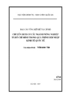 đề tài nckh cấp b chuyển dịch cơ cấu ngành công nghiệp thành phố hồ chí minh trong quá trình hội nhập kinh tế quốc tế