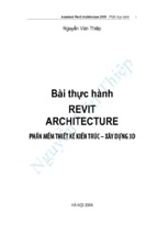 Revit architecture 2009 tiếng việt