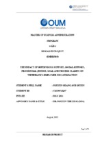 The impact of supervisory support, social support, procedural justce, goal and process clarity on vietinbanks employee satisfaction