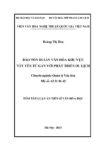 Bảo tồn di sản văn hóa khu vực tây yên tử gắn với phát triển du lịch.