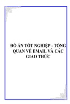 Tổng quan về email và các giao thức