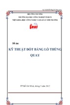 Kỹ thuật đốt bằng lò thùng quay