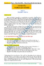 Chuyên đề nghị luận xã hội hay lắm -phan danh hiếu