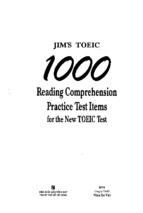 1000 reading comprehension toeic practice test