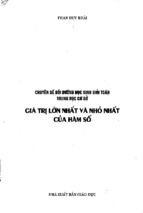 Chuyên đề bồi dưỡng học sinh giỏi toán thcs giá trị lớn nhất giá trị nhỏ nhất