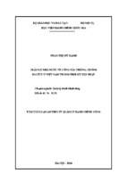 Tóm tắt luận án tiến sĩ hành chính công quản lý nhà nước về công tác phòng, chống ma túy ở việt nam trong thời kỳ hội nhập