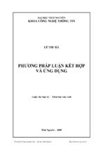 Phương pháp luận kết hợp và ứng dụng