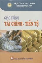 Giáo trình tài chính   tiền tệ  phạm ngọc dũng, đinh xuân hạng