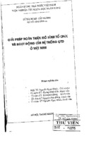 Giải pháp hoàn thiện mô hình tổ chức và hoạt động của hệ thống qtd ở việt nam