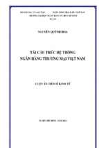 Lats   tái cấu trúc hệ thống ngân hàng thương mại việt nam