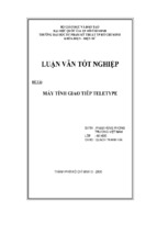 Máy tính giao tiếp teletype