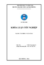 Thực trạng và giải pháp xử lý nợ xấu tại ngân hàng tmcp công thương việt nam chi nhánh sông nhuệ  