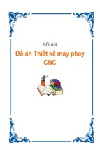 đồ án thiết kế máy phay cnc