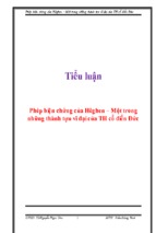 Tiểu luận phép biện chứng của hêghen – một trong những thành tựu vĩ đại của triết học cổ điển đức