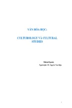 Mikhail epstein. van hoa hoc ban in tc vhnt culturology và cultural studies