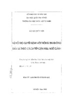 Hệ hỗn trợ quyết định với thông tin không đầy đủ theo cách tiếp cận null ngữ cảnh