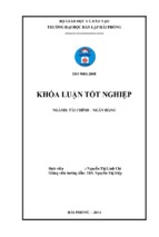 Giải pháp nâng cao chất lượng tín dụng đối với doanh nghiệp nhỏ và vừa tại ngân hàng thương mại cổ phần an bình chi nhánh hải phòng  