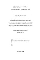 Biến đổi tiến hóa của hệ bài tiết và cơ quan sinh dục của giun đất