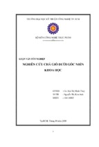 Nghiên cứu chả giò dưới góc nhìn khoa học