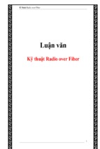 Kỹ thuật radio over fiber